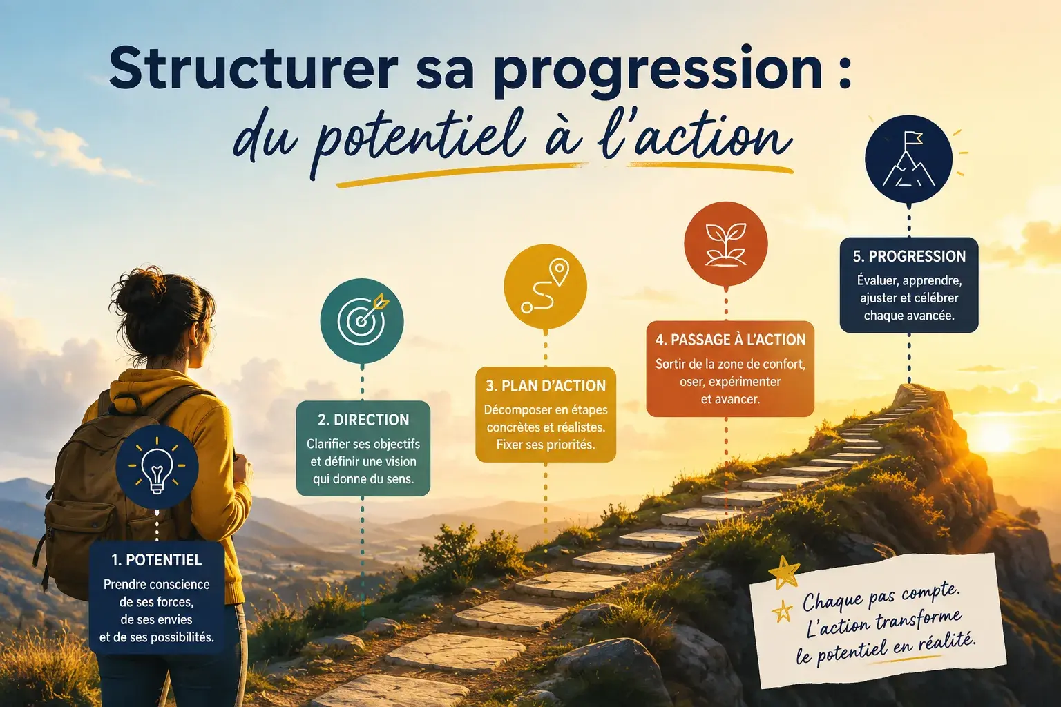 Structurer sa progression : du potentiel à l'action